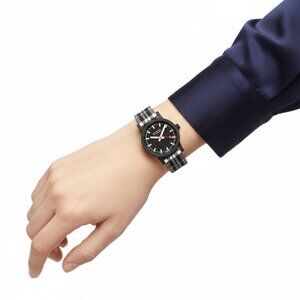 NWT Mondaine Fashion Ladies Quartz Renewable Raw Material Authentic Wat